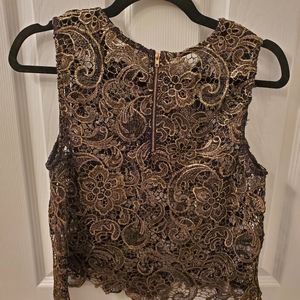 SANS SOUCI Dress shirt w/ Back Zipper